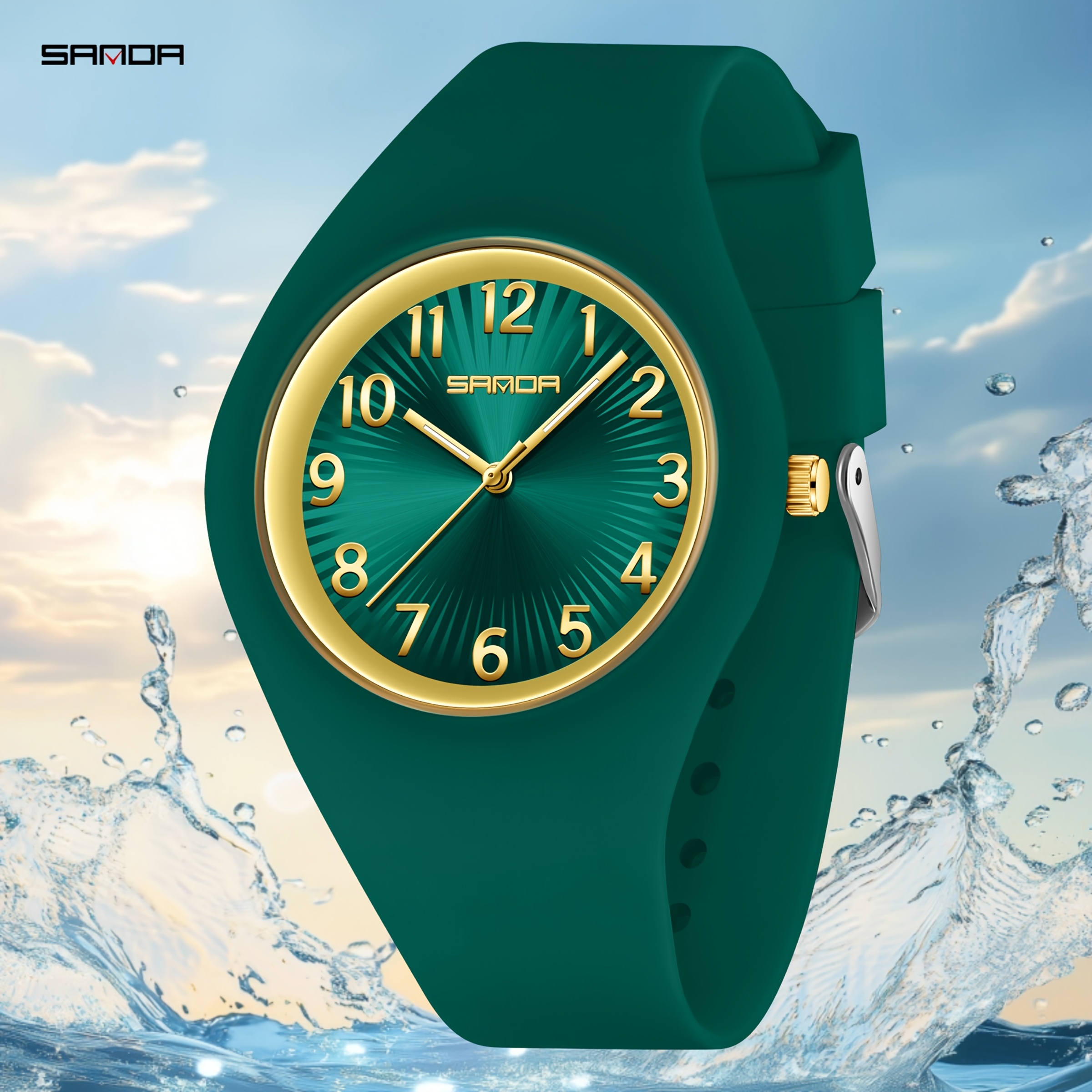 Unisex Classic Round Watch, Timeless Design
